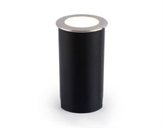 Ambrella Светильник светодиодный уличный в грунт ST6513 BK черный IP67 LED 4200K 1W D48*82 ST6513