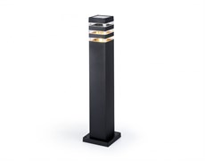 Ambrella Светильник уличный ландшафтный ST2582 BK/CL черный/прозрачный IP54 E27 max 40W 90*90*630 ST2582