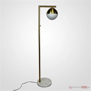 ImperiumLoft Торшер Geneva Single Glass Globe Floor Lamp 85499-22