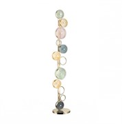 Odeon Light 5412/68FL L-VISION ODL_EX23 9 золотой/разноцветный металл/стекло Торшер LED 68W 4000K CARAMELLA 5412/68FL