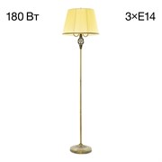 Citilux CL402933 Вена Бронза+Кремовый Торшер CL402933