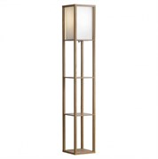 Lussole LGO Дерево Коричневый /  Ткань Торшер E27 150W LSP-0332