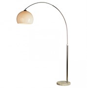 Lussole LGO Металл/мрамор Хром / белый Акрил Торшер E27 60W LSP-0539