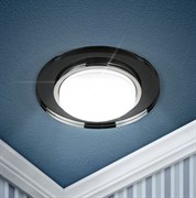 ЭРА DK80 BK Черный Светильник под лампу Gx53, 220V,13W Б0019577