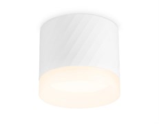 Ambrella Накладной точечный светильник GX53 с акрилом TN5353 WH белый GX53 D82*70 TN5353