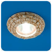 Italmac Светильник неповоротный античный кмаень MR 16 Verona 51 21 20