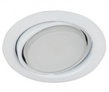 ЭРА KL35 А WH /1 Светильник под лампу Gx53 поворотный, 220V, 13W, белый (80/960) Б0048953