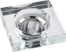Comtech Apus Светильник точечный литой неповоротный с прозрачным стеклом, 50Вт, G5.3, 12В, IP20 CH92002630