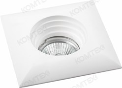 Comtech IMPERIA Светильник точечный неповоротн,50W, ГЛН/LED/КЛЛ GU5.3, IP20, 12V, белый 15044550