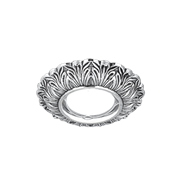 Gauss Светильник Antique Gu5.3 1/40 круг, серебро/черный CA048