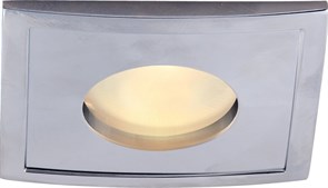 Arte Lamp Aqua Хром/Белый Светильник точечный встаиваемый 1x50W 1xGU10 A5444PL-1CC