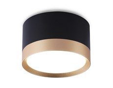 Ambrella Накладной точечный светильник GX53 TN52359 BK/GD черный/золото GX53 max 12W D82*50 TN52359