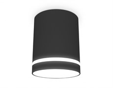 Ambrella Накладной точечный светильник с акрилом TN3204 SBK черный песок GU5.3 D78*97 TN3204