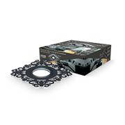 Gauss Светильник Backlight BL129 Квадрат/узор. Черный, Gu5.3, 3W, LED 4000K BL129