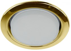 ЭРА KL35 GD-10 /1 Светильник под лампу Gx53,220V,13W ,золото (упаковка 10 шт) (10/100/2400) Б0048949