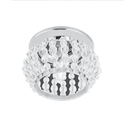 Gauss Светильник Brilliance Gu5.3 1/50 кристалл/хром CR047