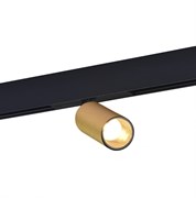 ST LUCE ST807.236.12 Магнитный трековый светильник Золотистый LED 1*12W 3000K 500Lm Ra>90 IP20 D50xH173 48VV ST807.236.12
