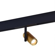 ST LUCE ST808.236.08 Магнитный трековый светильник Золотистый LED 1*8W 3000K 550Lm Ra>90 IP20 D42xH135 48VV ST808.236.08
