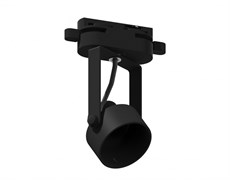 Ambrella Корпус светильника трековый C6602 PBK черный полированный D60*H135mm Out122mm MR16 GU10 (насадки D60mm) C6602