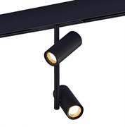 ST LUCE ST808.446.16 Магнитный трековый светильник Черный LED 1*16W 4000K 1 200Lm Ra>90 IP20 D45xH240 48VV ST808.446.16