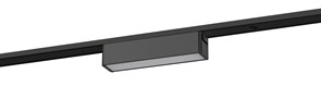 Магнитный трековый светильник ЭРА TRM-S5-1-6W4K-BK с заливающим светом для тонкой магнитной системы 6Вт 4000К черный Б0059047