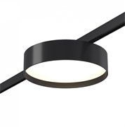 ST LUCE ST670.446.12 Магнитный трековый светильник Черный LED 1*12W 4000K 500Lm Ra>80 100° IP20 D113xH34 24V ST670.446.12