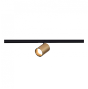 ST LUCE ST671.336.09 Магнитный трековый светильник Латунь LED 1*9W 3000K 500Lm Ra>90 36° IP20 D45xH63 24V ST671.336.09