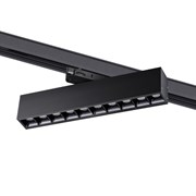 Novotech 358861 PORT NT22 черный Светильник трехфазный трековый светодиодный IP20 LED 4000K 16W 220V ITER 358861