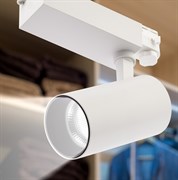 ЭРА Трековый светильник трёхфазный SТR-30-36-40K-W30 узкий луч 4000K белый Б0049754