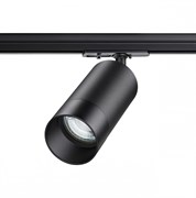 Novotech 370861 PORT NT22 черный Светильник трековый однофазный двухжильный IP20 GU10 9W 220V SLIM 370861
