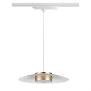 Novotech 358896 PORT NT22 белый/золото Светильник трековый однофазный трехжильный, провод 1м IP20 LED 4000К 18W 220-240V PILZ 358896