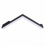 ST Luce ST800.436.15 Магнитный трековый светильник Черный LED 1*15W 3000K 950Lm Ra>80 120° IP20 L305xW305xH25 48V ST800.436.15