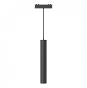 ST LUCE ST680.443.07 Магнитный трековый светильник Черный LED 1*7W 4000K 430Lm Ra>90 36° IP20 D30xH300 48V ST680.443.07