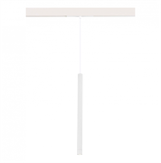 ST LUCE ST683.546.08 Магнитный трековый светильник Белый LED 1*8W 4000K 450Lm Ra90 24° IP20 D30xH500 48V ST683.546.08