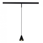 ST LUCE ST689.436.05 Магнитный трековый светильник Черный LED 1*5W 3000K Lm Ra>90 40° IP20 D80xH98 24V ST689.436.05