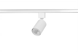 Трековый светильник однофазный ЭРА TR76 - GU10 WH под лампу GU10, белый Б0063984
