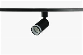 Трековый светильник однофазный ЭРА TR77 - GU10 BK под лампу GU10 черный Б0063926