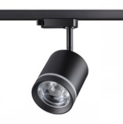 Novotech 358801 PORT NT21 069 черный Однофазный трековый светодиодный светильник IP20 LED 15W 1300Лм 4000K 85-265V ARUM 358801