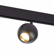 ST Luce ST354.436.12 Магнитный трековый светильник Черный LED 1*12W 3000K 680Lm Ra>80 36° IP20 L120xW100xH195 48V ST354.436.12