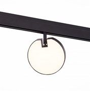 ST Luce ST359.446.15 Магнитный трековый светильник Черный LED 1*15W 4000K 760Lm Ra>80 120° IP20 L150xW28xH211 48V ST359.446.15