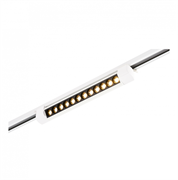 ST LUCE ST367.536.10 Св-к трек. Белый LED 1*10W 3000K 875Lm Ra90 24 IP20 L387xW49xH54 170-240VV ST367.536.10