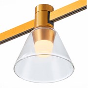 ST LUCE ST814.246.03 Магнитный трековый светильник FARM Золотистый LED 1*3W 4000K 89Lm Ra90 120 IP20 D90xH1 ST814.246.03