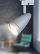 ЭРА Трековый светильник TR49 - GU10 WH однофазный под лампу GU10 матовый белый Б0054161