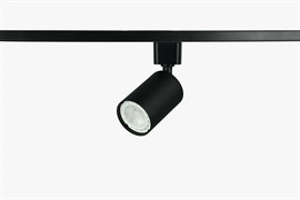 Трековый светильник однофазный ЭРА TR76 - GU10 BK под лампу GU10 Черный Б0063921