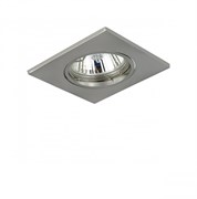 Lightstar Lega16 Матовый никель/Матовый никель/Матовый никель Встраиваемый светильник 16 011935 GU5.3 1х50W IP20 11935