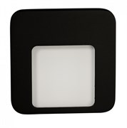 Zamel Светильник MOZA Черный/Тепл.бел. в монт.коробку, 230V AC с встр. радиоприемником 01-224-62