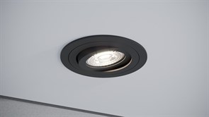 Quest Light Светильник встраиваемый, поворотный, черный, под лампу MR16 GU5,3, IP20 Cross 01 R black Cross 01 R black