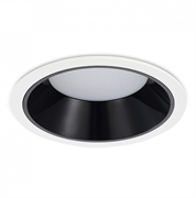 ST LUCE ST755.448.12 Св-к встр. Черный LED 1*12W 4000K 1 080Lm Ra80 120° IP20 D105xH50 100-240V ST755.448.12