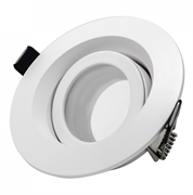 ST LUCE ST255.508.01 Св-к встр. Белый GU10 1*50W  IP65 D95xH45 220V Без ламп ST255.508.01