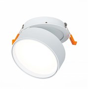 ST LUCE  ST651.548.14 Встраиваемый поворотный светильник Белый LED 1*14W 4000K 1 100Lm Ra>90 120о IP20 D105xH68 170-240VV ST651.548.14